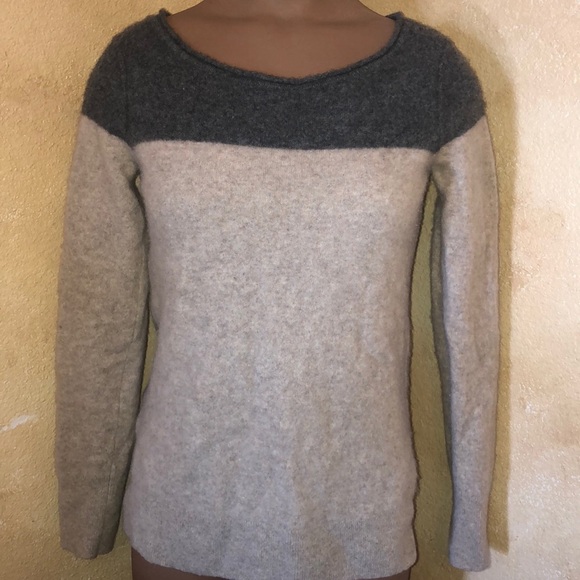 Club Monaco cashmere color block sweater S - Picture 1 of 4